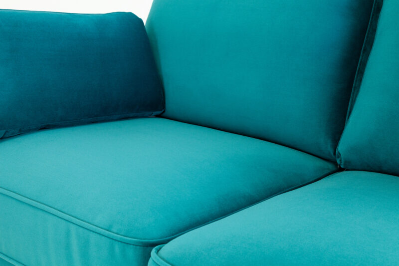 Munich 3 + 2 Set Plush Teal - Image 3