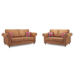 Oakland 3 + 2 Set Tan