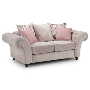 Roma Chesterfield 2 Seater Sofa Beige
