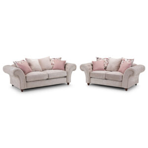 Roma Chesterfield 3 + 2 Set Beige