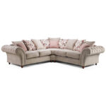 Roma Chesterfield Large Corner Beige