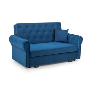 Rosalind 2 Seater Sofabed Blue
