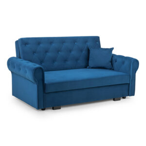 Rosalind 3 Seater Sofabed Blue