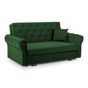 Rosalind 3 Seater Sofabed Green