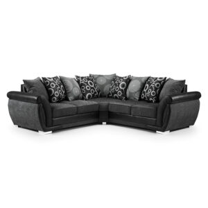 Shannon Large Corner Black/Grey