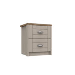 Skye 2 Drawer Bedside