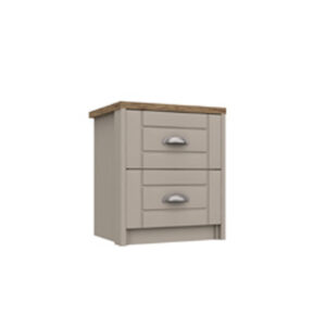 Skye 2 Drawer Bedside