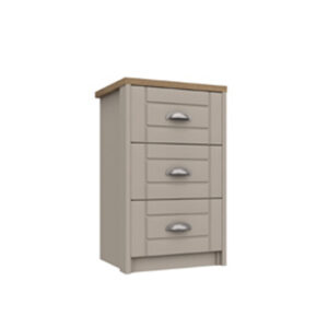 Skye 3 Drawer Bedside