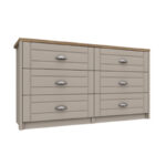 Skye 3 Drawer Double Chest