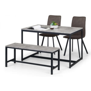 Staten Bench & Monroe 4 Seater Dining Set
