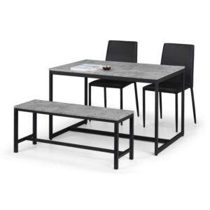 Staten & Jazz 4 Seater Dining Set (2 Jazz Chairs & Staten Bench)