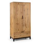 Bali 2 Door 1 Drawer Wardrobe