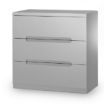 Manhattan 3 Drawer Chest - Grey