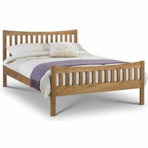 Bergamo Oak Bed