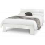 Manhattan Bed - White High Gloss Finish