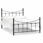 Rebecca Bed - Satin Black / Antique Gold (JB)