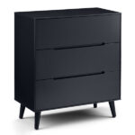 Alicia 3 Drawer Chest - Anthracite