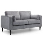 Hayward 2 Seater Sofa - Grey Chenille