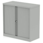 Qube by Bisley Tambour Cupboard (2 Sizes)