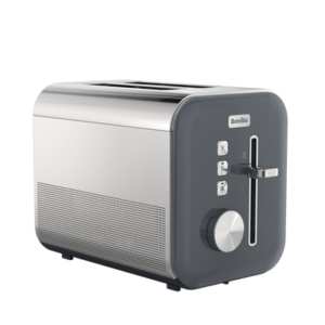 Breville High Gloss 2 Slice Toaster VTT968 - Grey