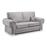 Verona Fullback 3 Seater Sofa Grey