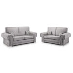 Verona Fullback 3 + 2 Set Grey