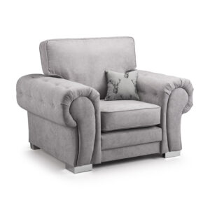 Verona Fullback Armchair Grey