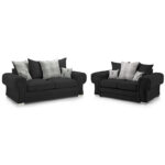 Verona Scatterback 3 + 2 Set Black