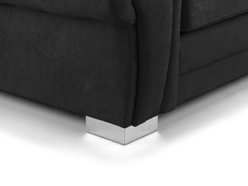 Verona Footstool Black - Image 3