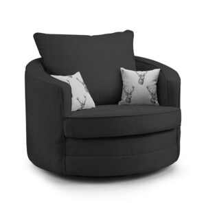Verona Scatterback Swivel Black