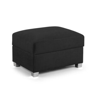Verona Footstool Black