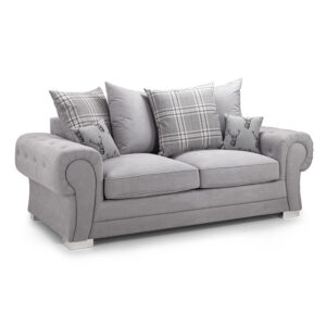 Verona Scatterback 3 Seater Sofabed Grey