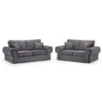 Wilcot 3 + 2 Set Grey