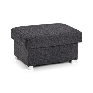 Wilcot Footstool Grey