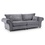 Windsor Fullback 3 Seater Sofa Grey