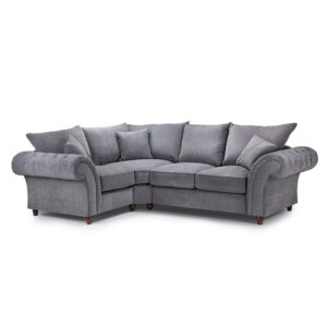 Windsor Fullback Left Hand Facing Corner Grey