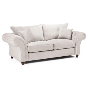Windsor Fullback 3 Seater Sofa Stone