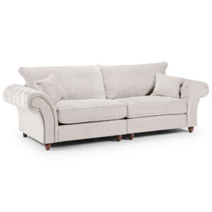 Windsor Fullback 4 Seater Sofa Stone