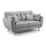 Zinc 2 Seater Sofa Grey