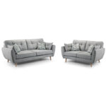 Zinc 3 + 2 Set Grey