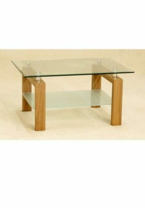 Adina Clear Glass coffee table