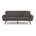 Afina Sofabed Grey Velvet