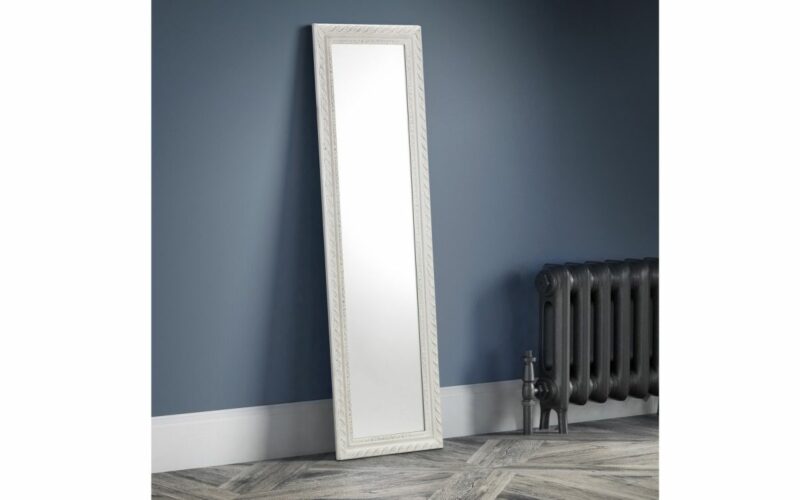 Allegro White Dress Mirror - Image 3