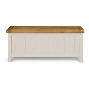 Aspen Storage Bench - Grey Wash