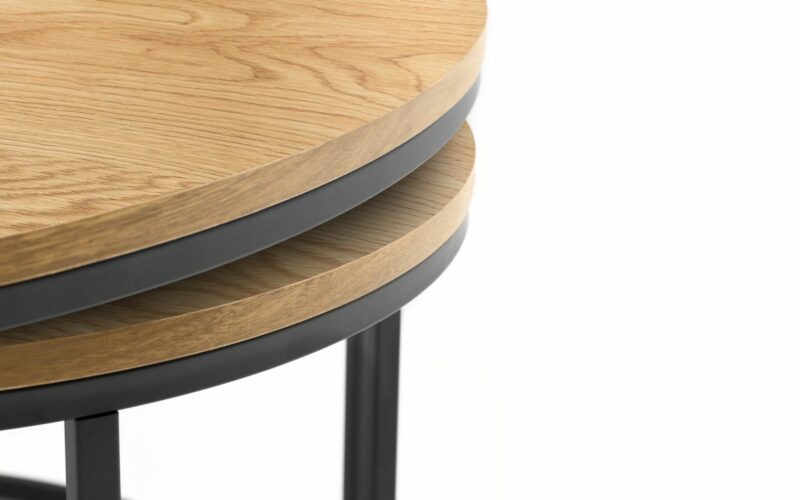 Bellini Nesting Coffee Tables - Oak - Image 2