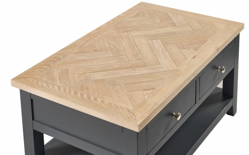 Bordeaux Coffee Table - Dark Grey - Image 4