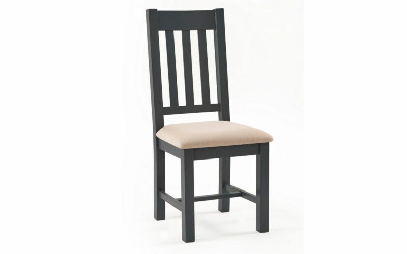 Bordeaux 6 Seater Dark Grey Dining Set - Image 2