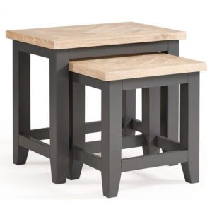 Bordeaux Nest of Tables - Dark Grey