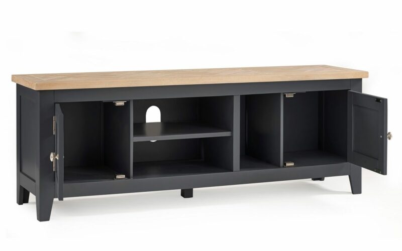 Bordeaux TV Unit - Dark Grey - Image 2