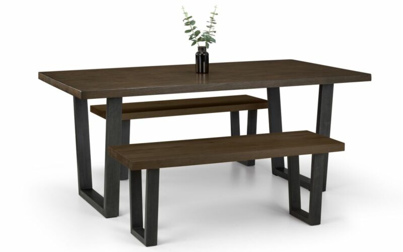 Brooklyn Dining Table - Dark Oak - Image 4
